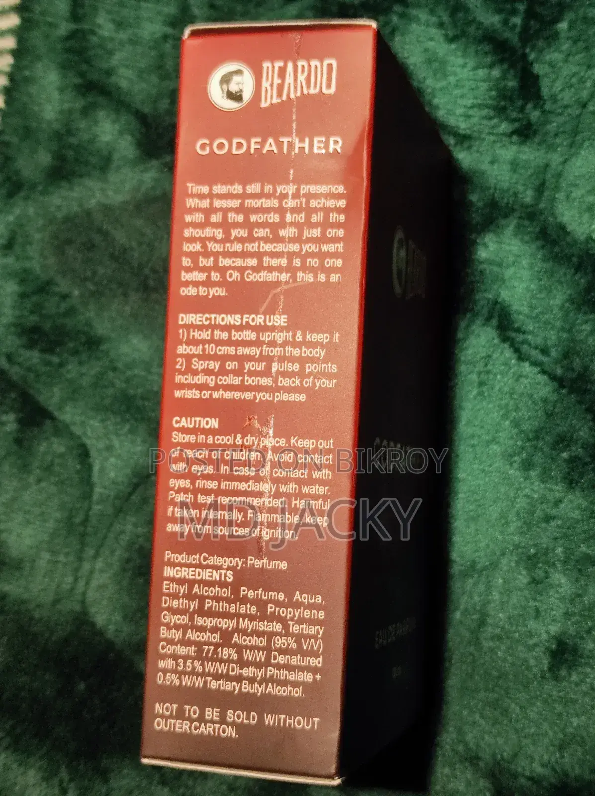 Beardo Godfather Eau De Parfum - 100ml (Original Imported)