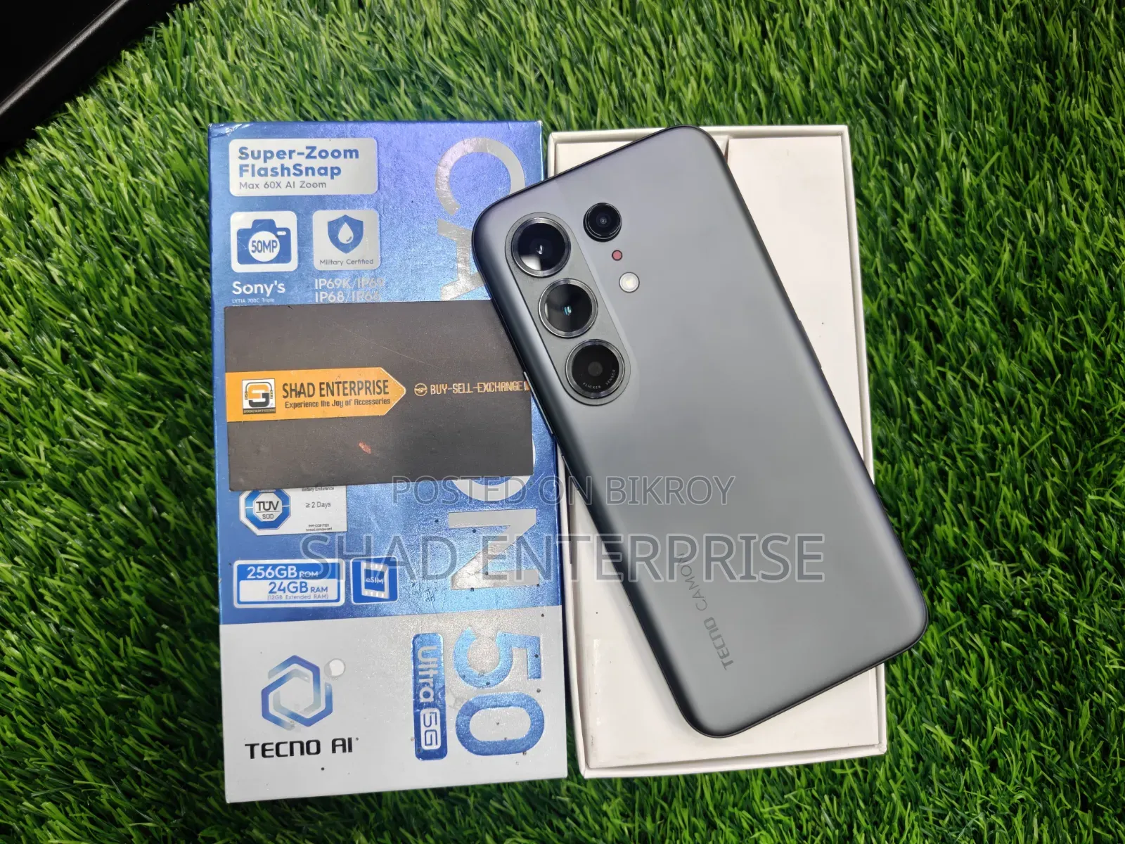 Tecno Camon 50 Ultra 256 GB Gray