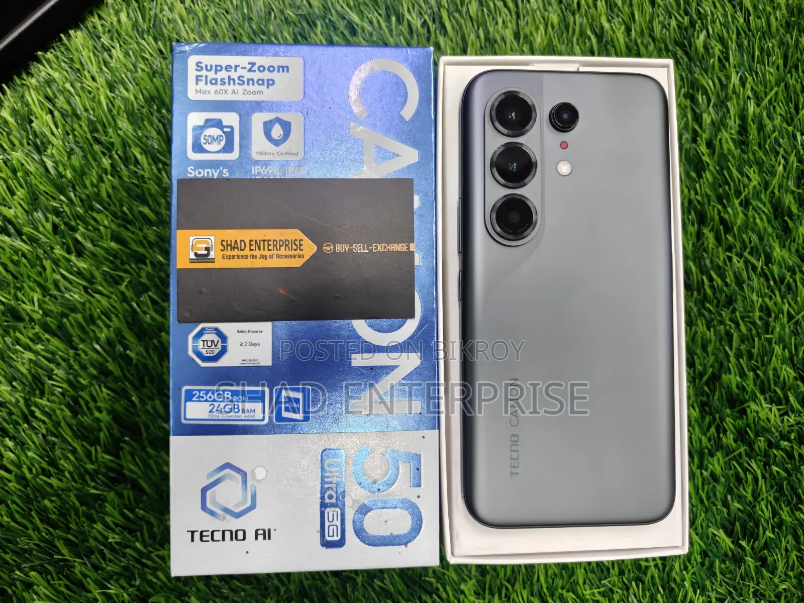 Tecno Camon 50 Ultra 256 GB Gray