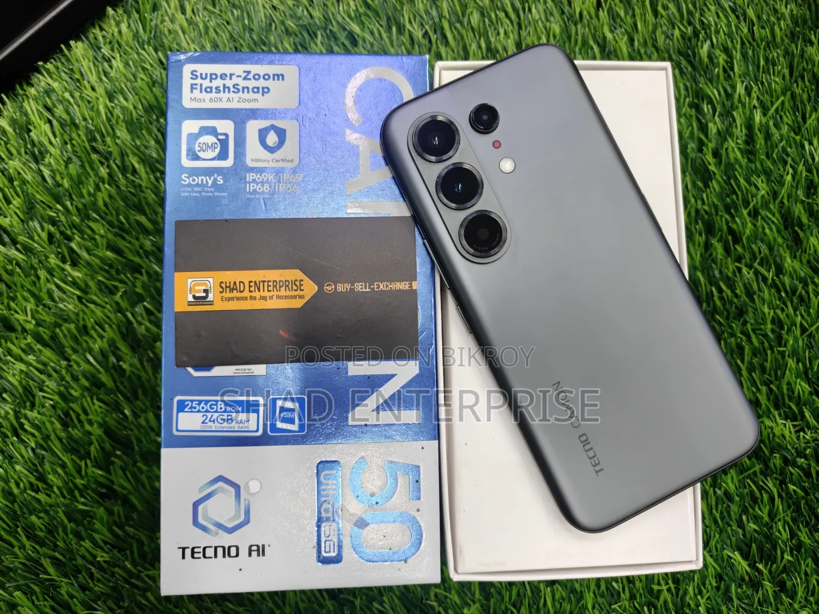 Tecno Camon 50 Ultra 256 GB Gray