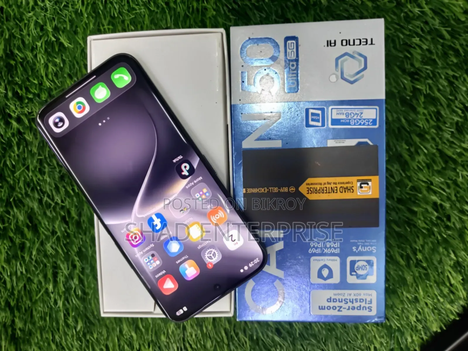 Tecno Camon 50 Ultra 256 GB Gray