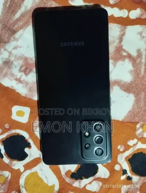 স্যামসাং গ্যালাক্সি এ৫২এস ৫জি ১২৮ জিবি ব্ল্যাক