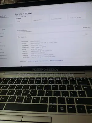 Laptop HP EliteBook 830 G7 16GB Intel Core i5 SSD 512GB