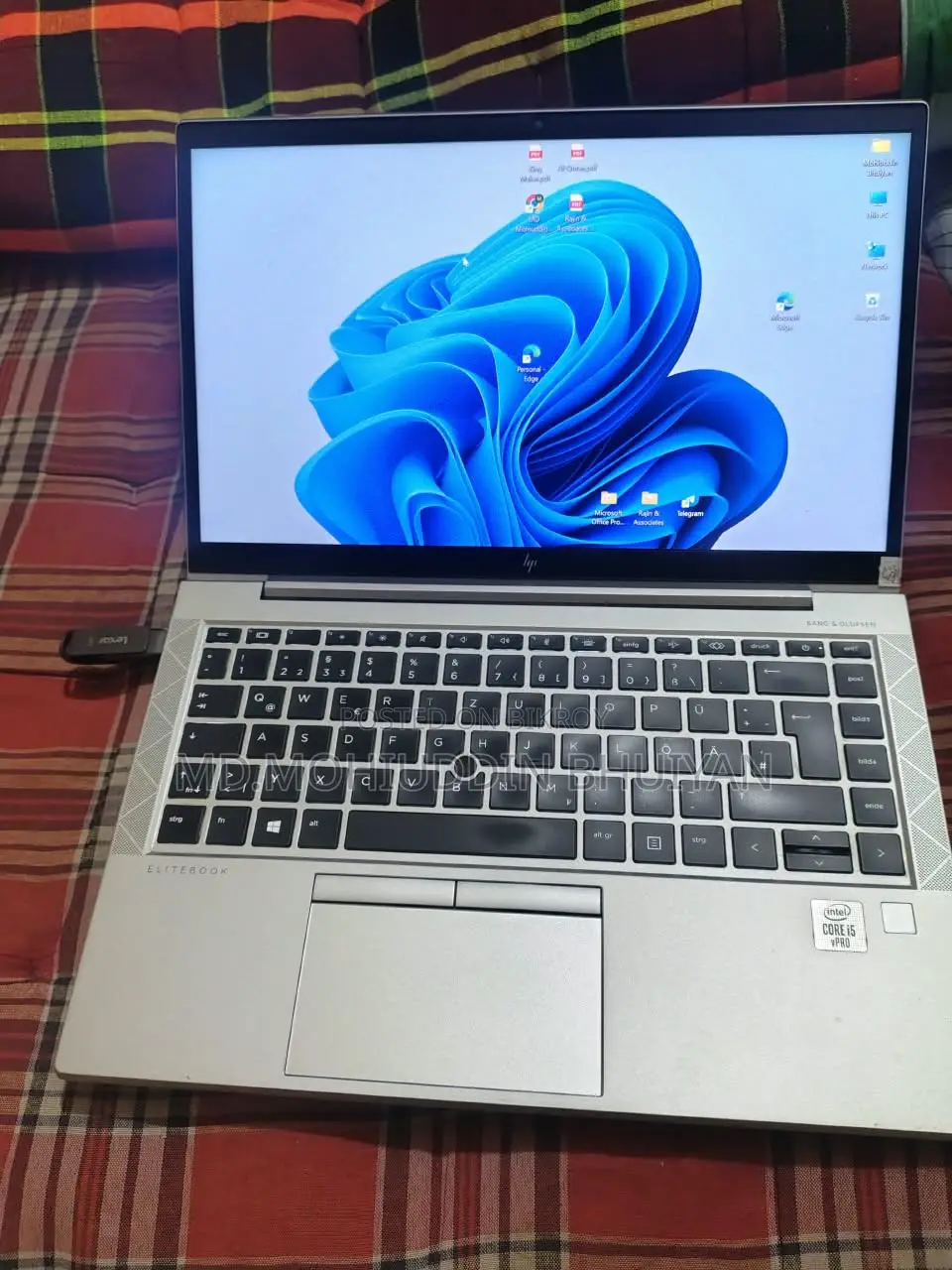 Laptop HP EliteBook 830 G7 16GB Intel Core i5 SSD 512GB
