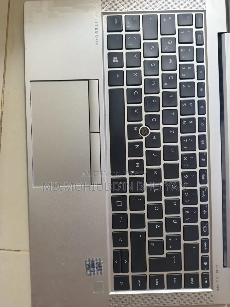 Laptop HP EliteBook 830 G7 16GB Intel Core i5 SSD 512GB