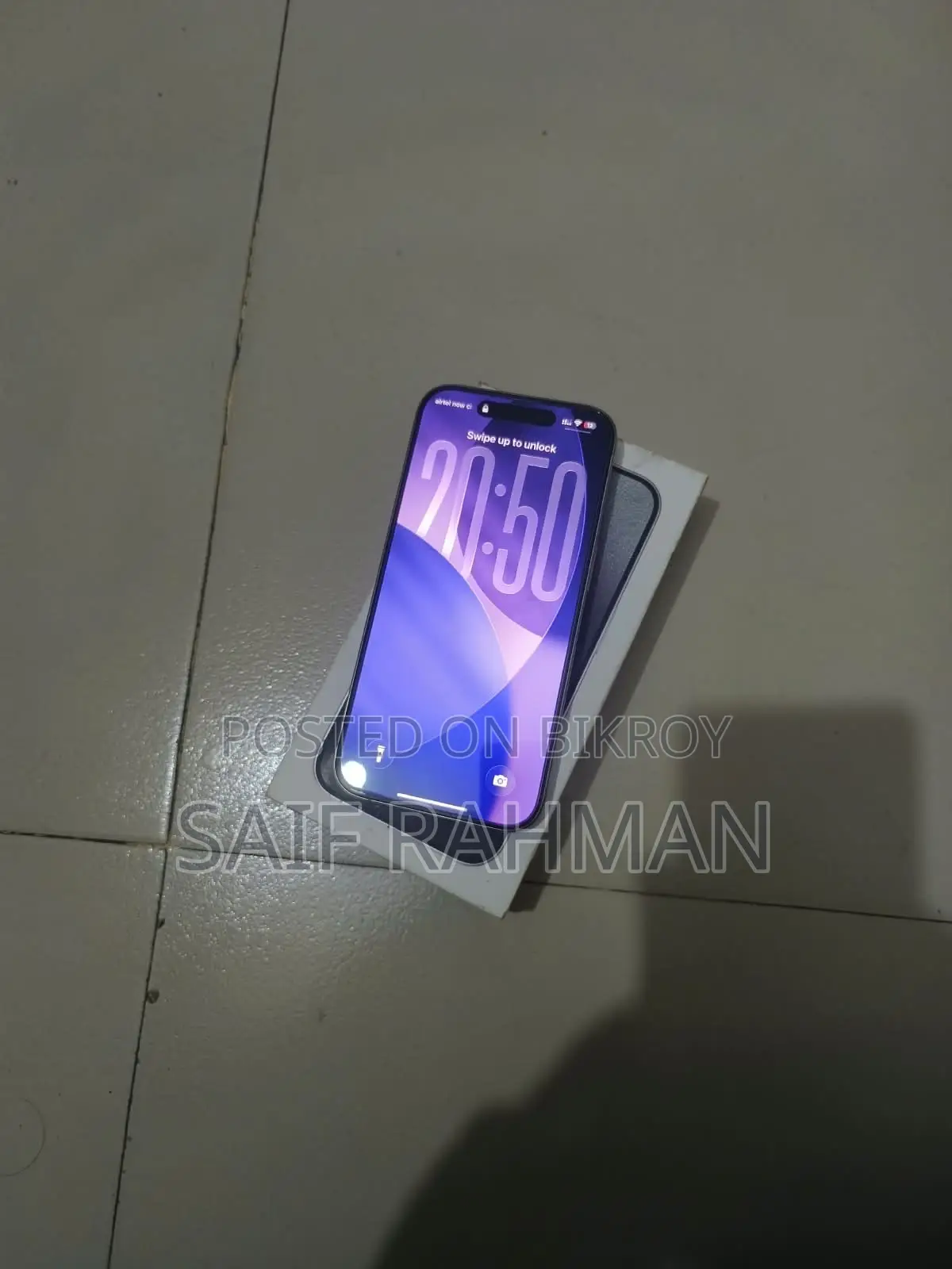 অ্যাপল আইফোন ১৫ প্রো ২৫৬ জিবি ধূসর