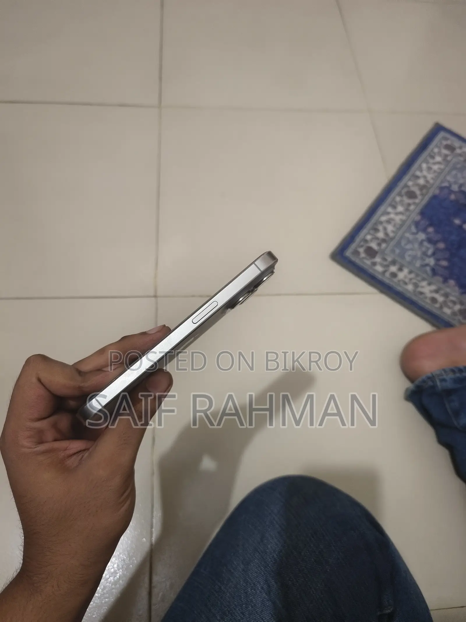অ্যাপল আইফোন ১৫ প্রো ২৫৬ জিবি ধূসর