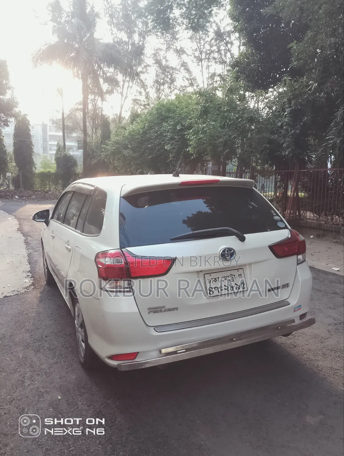 Toyota Corolla Fielder 1.5 Hybrid FWD 2016 Pearl