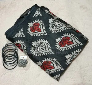সিল্ক অ্যান্ড জর্জেট শাড়ি