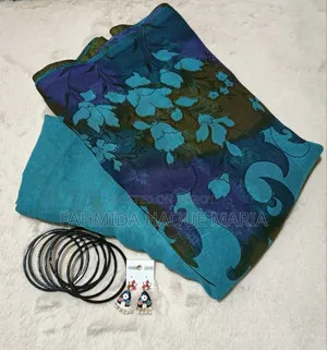 সিল্ক অ্যান্ড জর্জেট শাড়ি