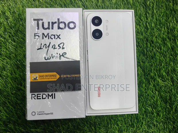Xiaomi Redmi Turbo 5 Max 256 GB White - Shad Enterprise ▷ Price