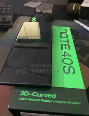 ইনফিনিক্স নোট ৪০এস ২৫৬ জিবি ব্ল্যাক