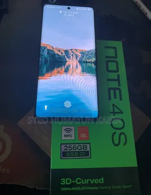 ইনফিনিক্স নোট ৪০এস ২৫৬ জিবি ব্ল্যাক