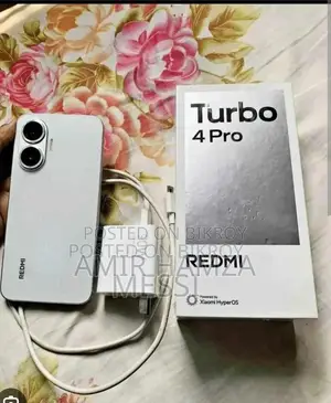 শাওমি রেডমি টার্বো ৪ প্রো ২৫৬ জিবি হোয়াইট