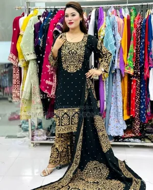🔥 Online Viral Gharara Three-Piece Collection!! 😍