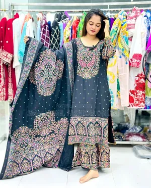 🔥 Online Viral Gharara Three-Piece Collection!! 😍