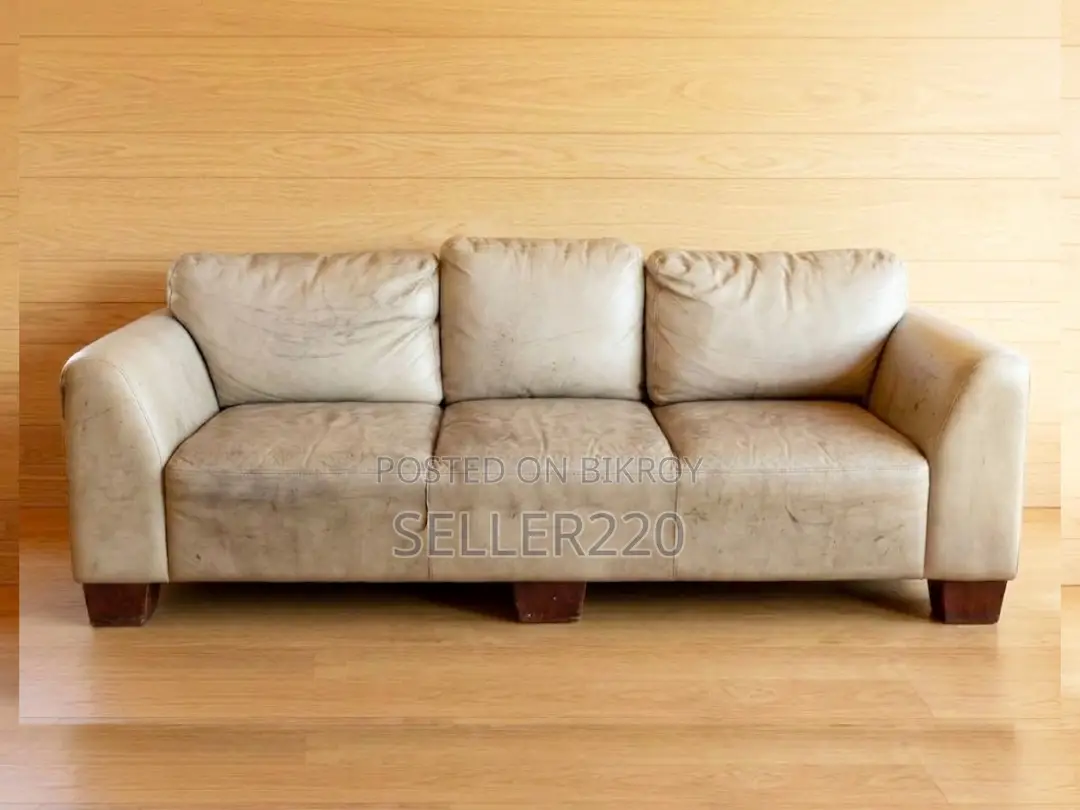 Divan Sofa Leather 7feet