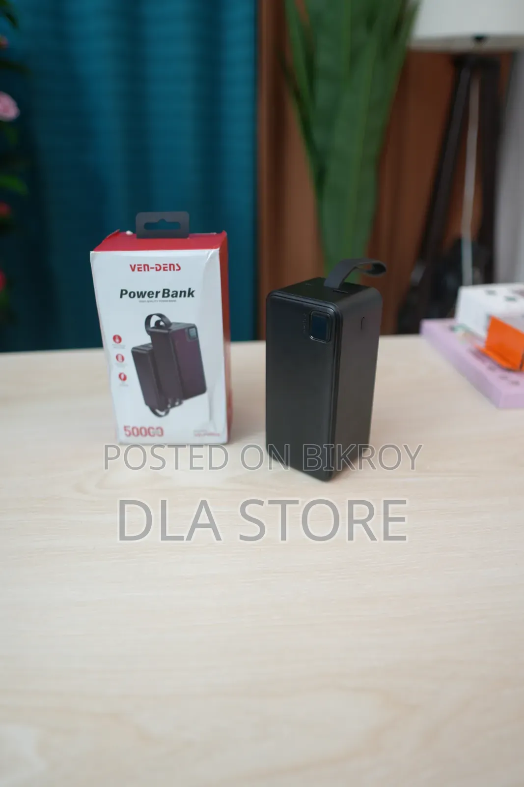 🔋 50000mAh Power Bank — 22.5W Fast Charging | VEN-DENS VD-PB063
