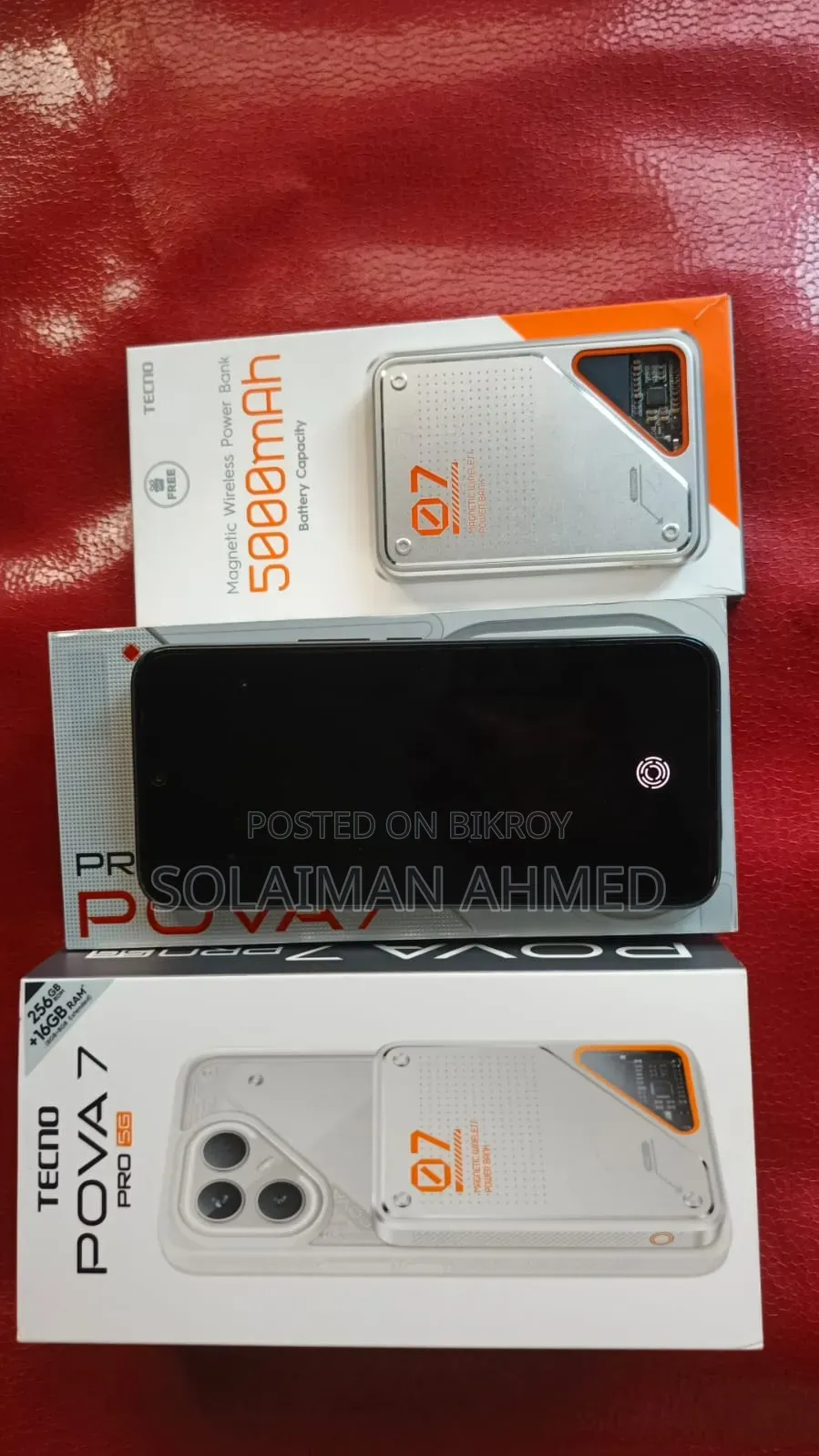 Tecno Pova 7 Pro 5G 256 GB Black