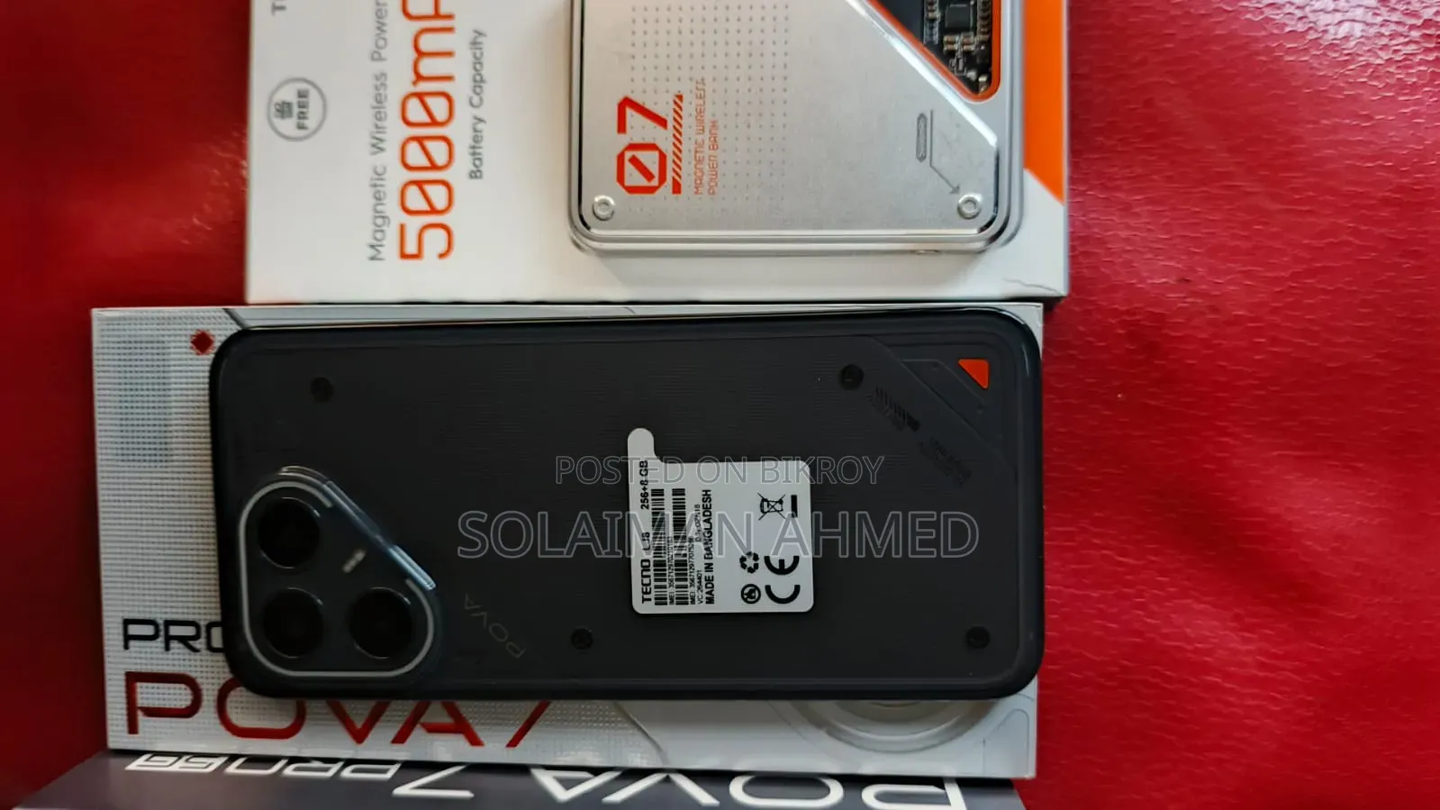 Tecno Pova 7 Pro 5G 256 GB Black