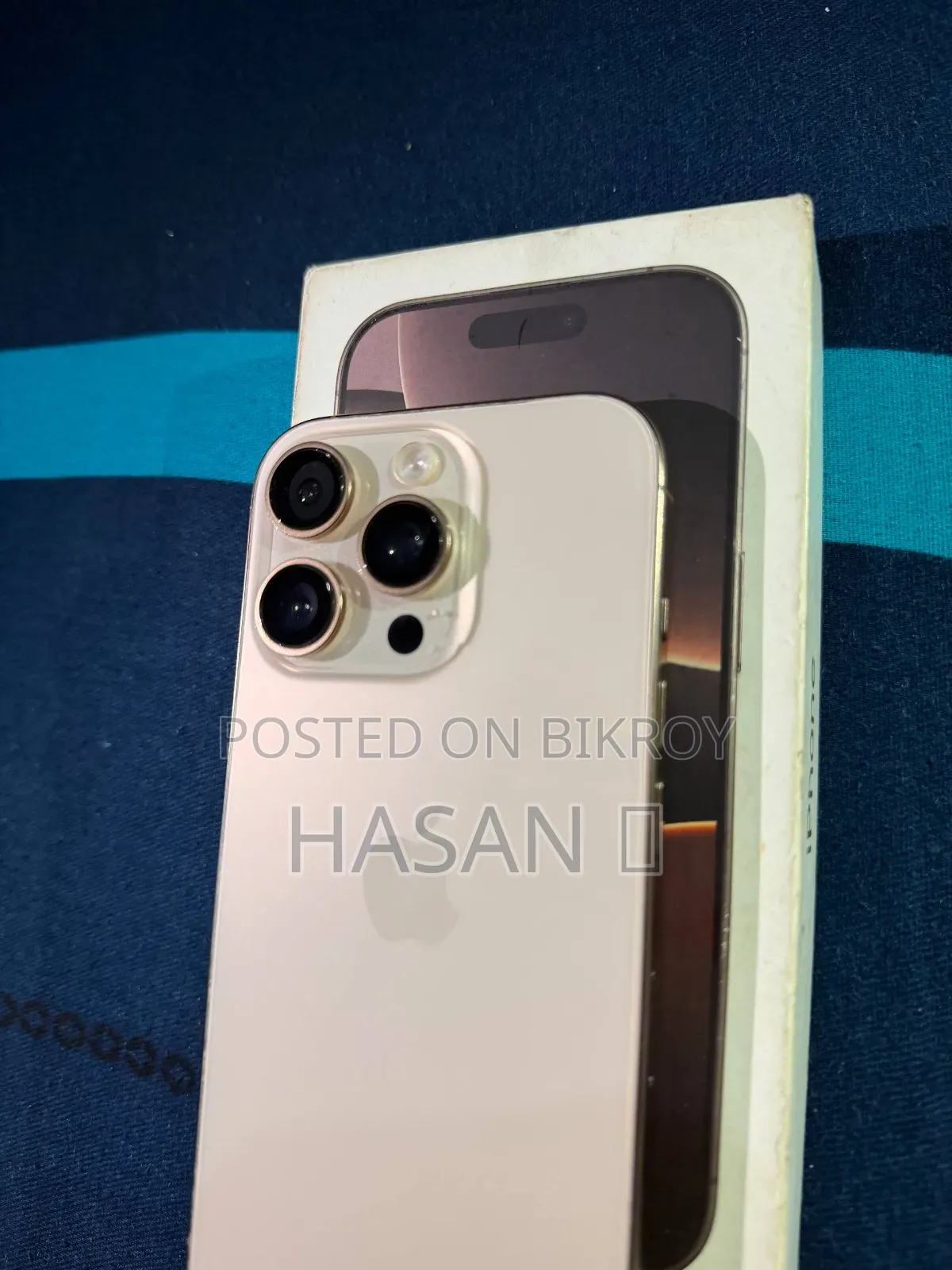 অ্যাপল আইফোন ১৬ প্রো ১২৮ জিবি গোল্ড