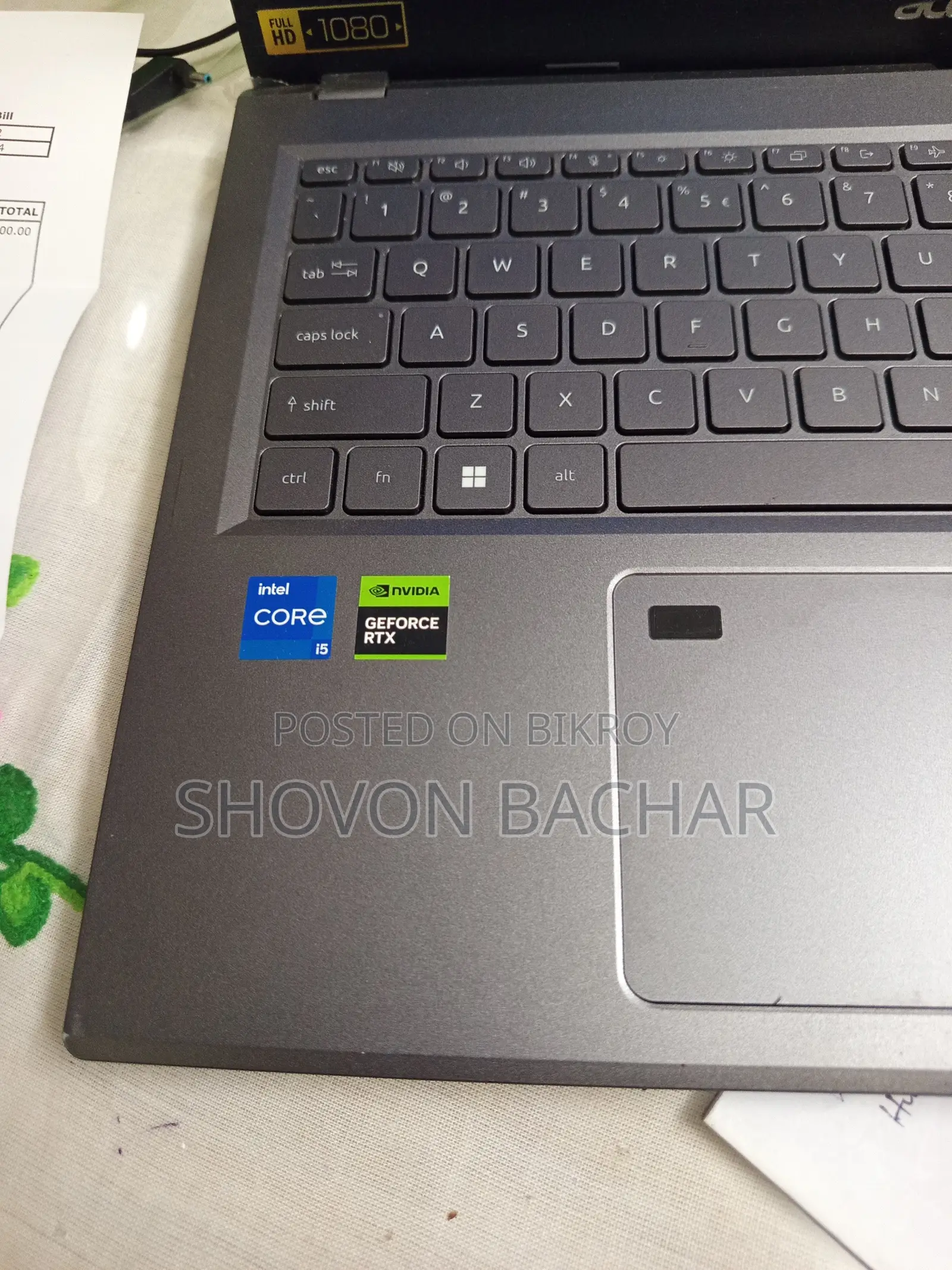 Laptop Acer Aspire 5 8GB Intel Core i5 SSD 512GB