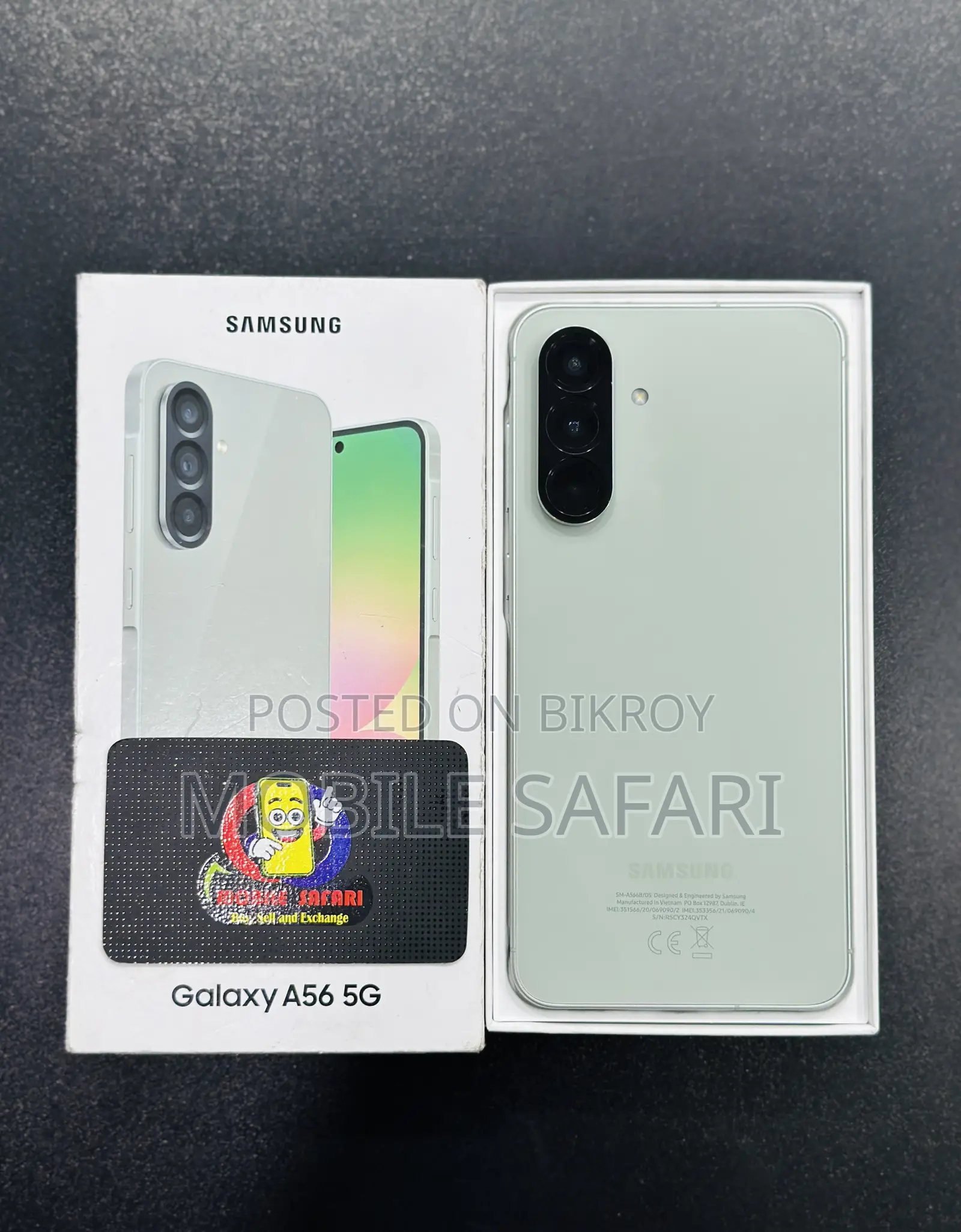 স্যামসাং গ্যালাক্সি এ৫৬ ১২৮ জিবি সিলভার