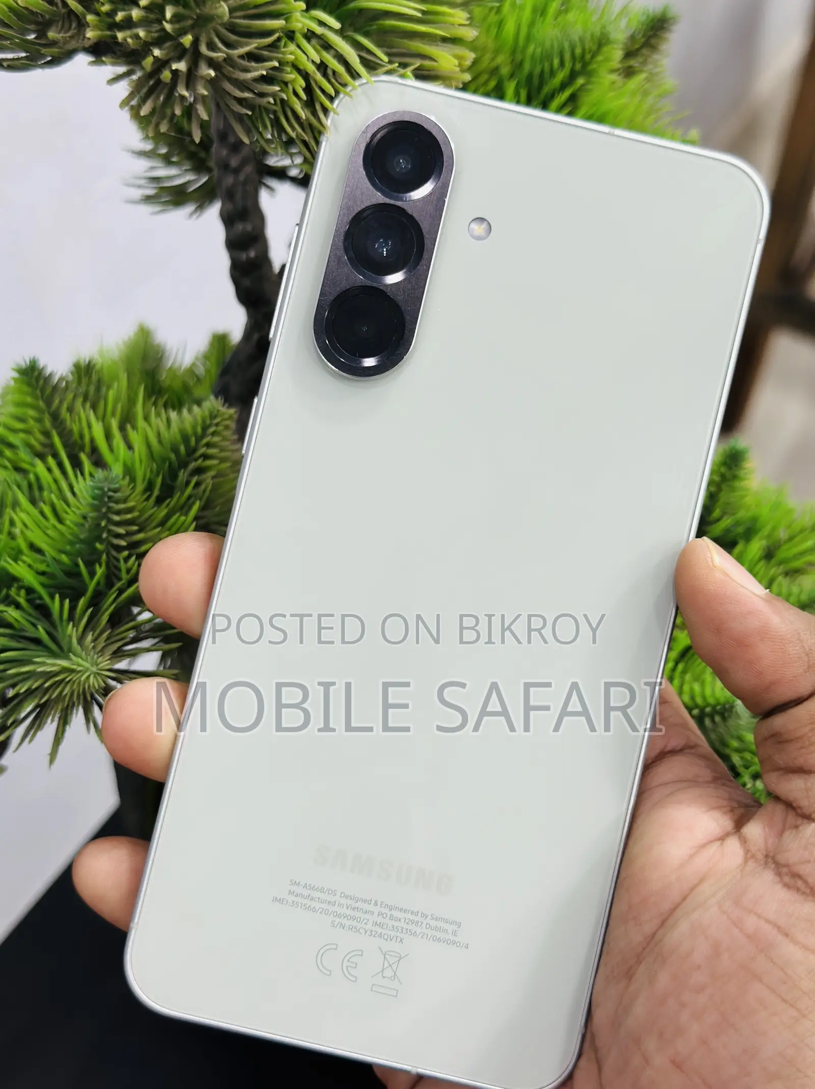 স্যামসাং গ্যালাক্সি এ৫৬ ১২৮ জিবি সিলভার