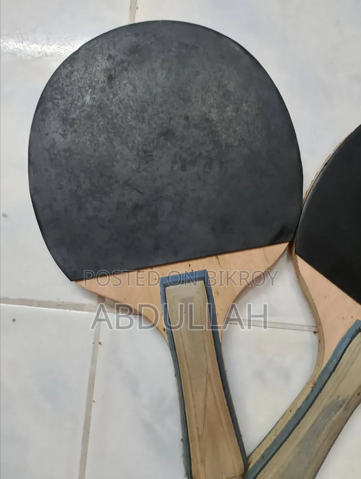 Table Tennis Bat 2pcs + Net Set | Used | Good Condition