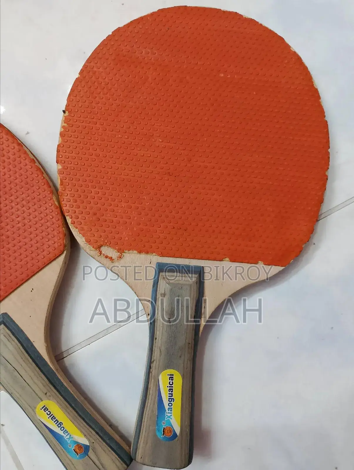 Table Tennis Bat 2pcs + Net Set | Used | Good Condition