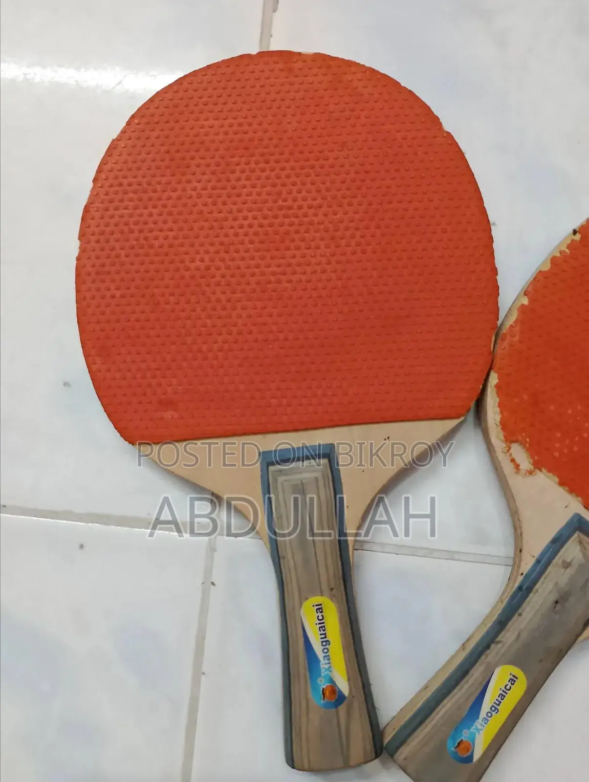 Table Tennis Bat 2pcs + Net Set | Used | Good Condition