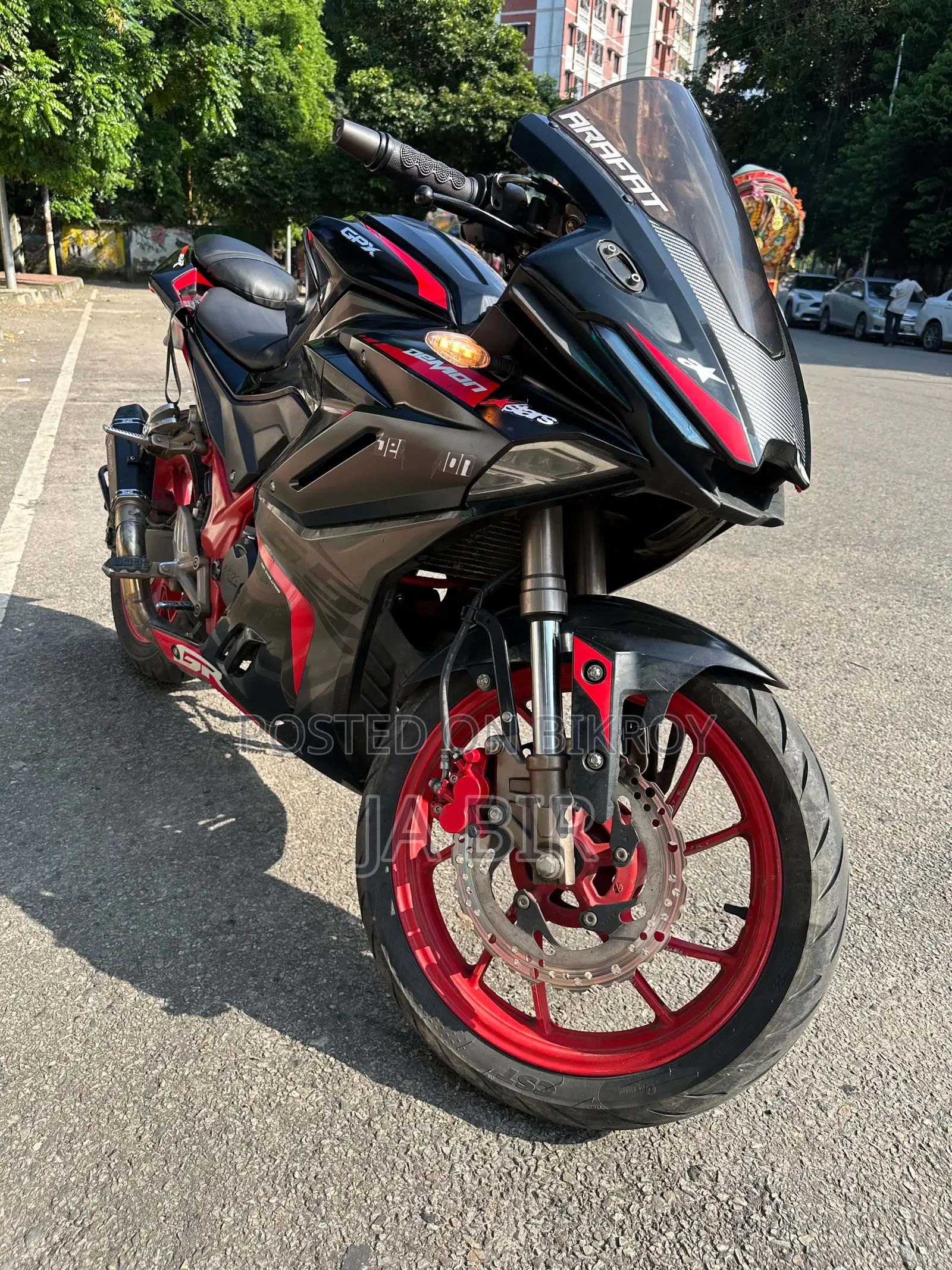 জিপিক্স ডেমন ১৫০জিআর এফআই ২০২২ কালো