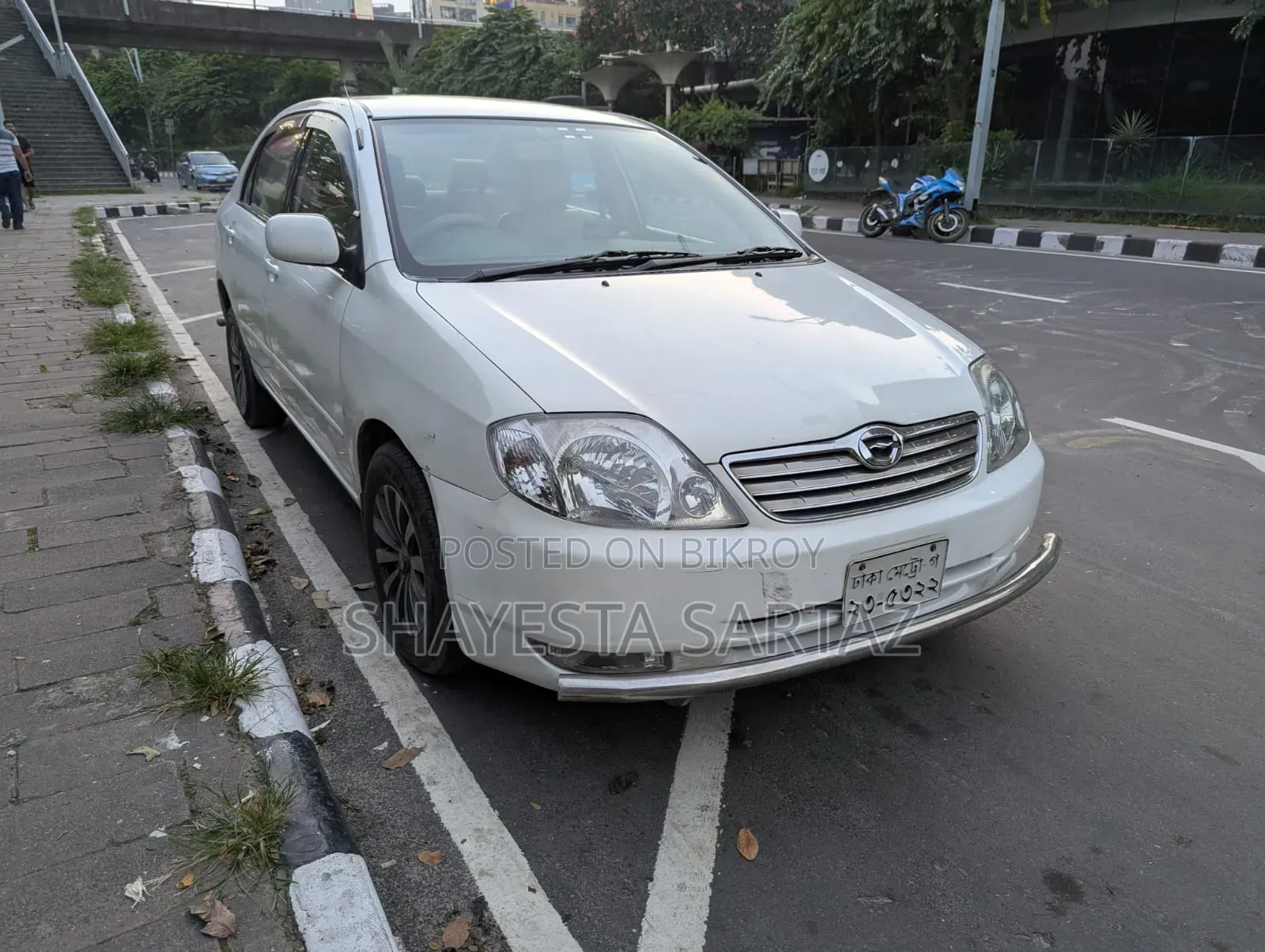 Toyota Corolla Sedan Automatic 2003 White