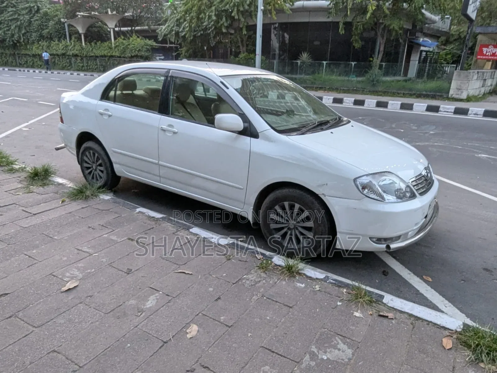 Toyota Corolla Sedan Automatic 2003 White