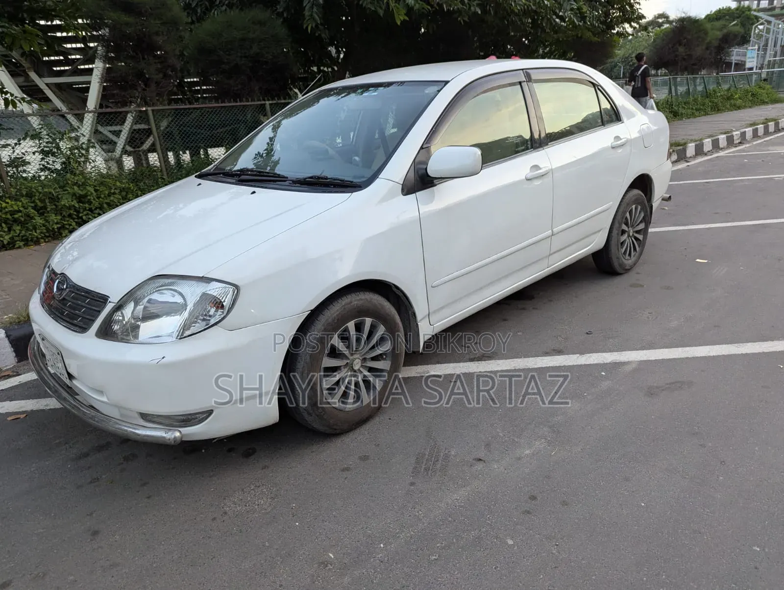 Toyota Corolla Sedan Automatic 2003 White