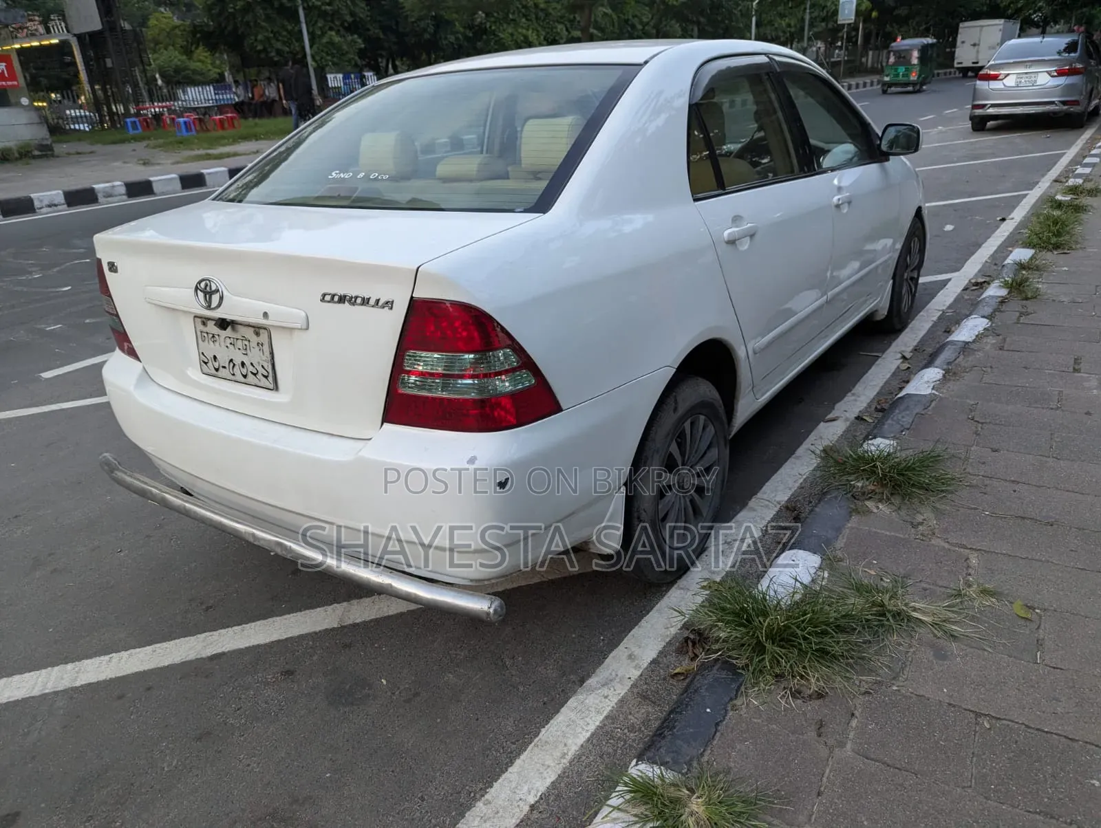 Toyota Corolla Sedan Automatic 2003 White