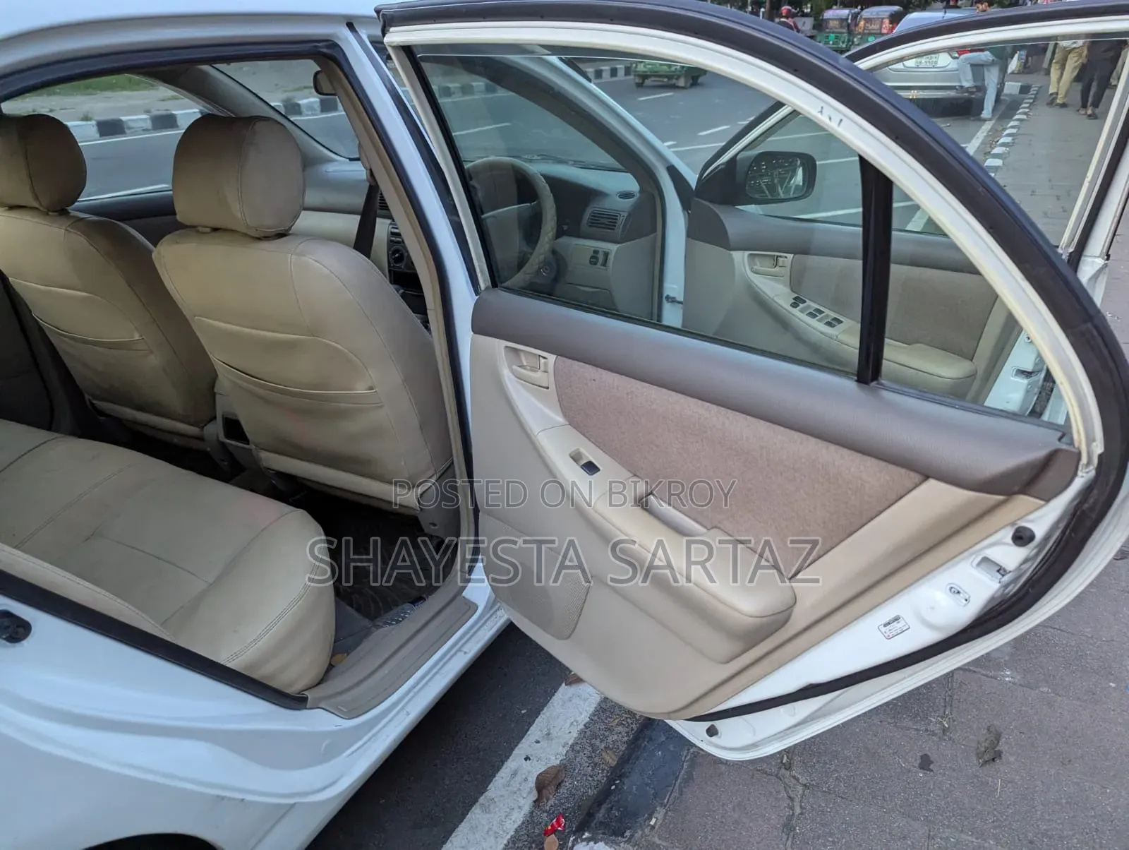 Toyota Corolla Sedan Automatic 2003 White