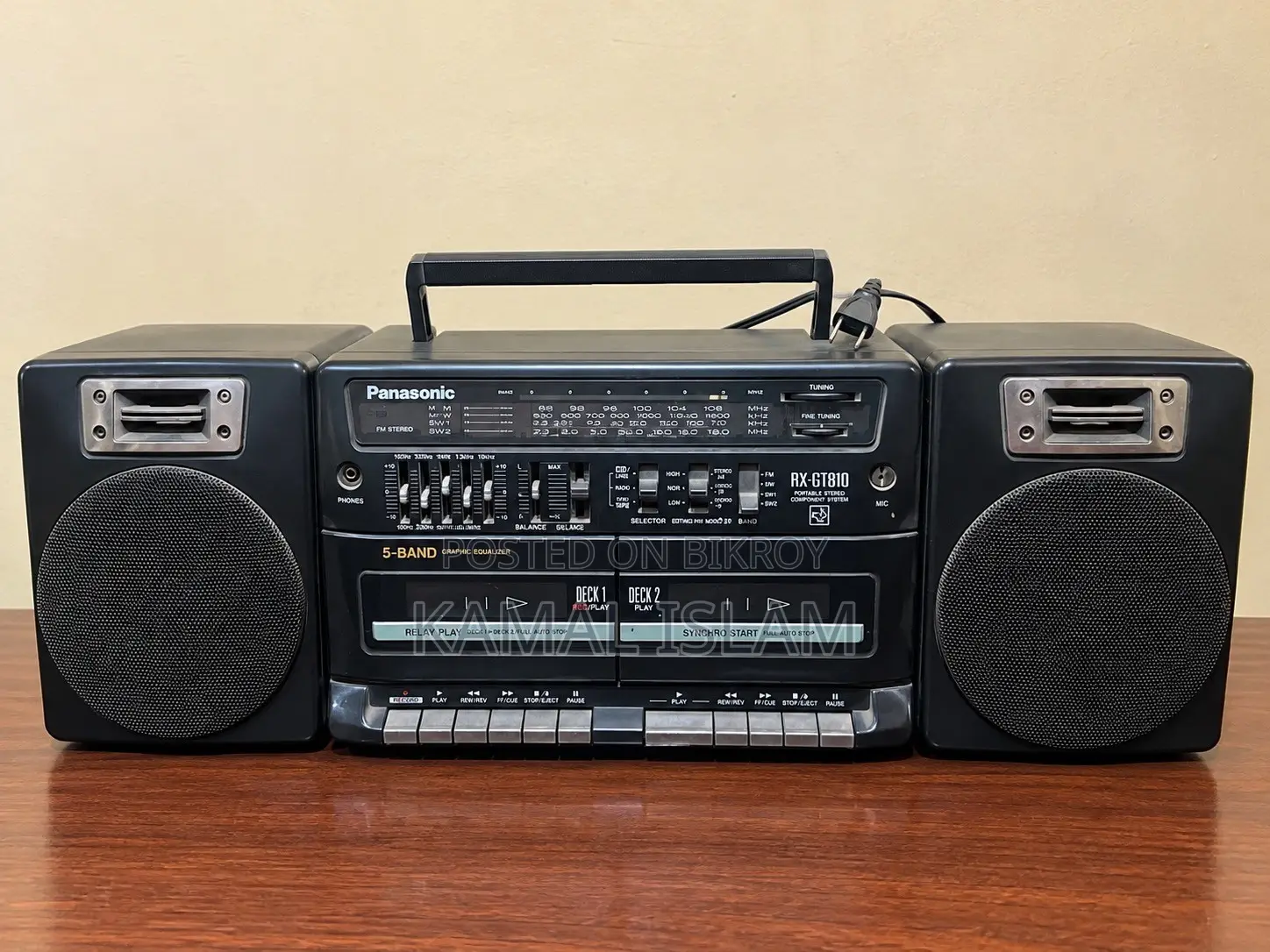 Panasonic RX-CT810 Stereo Cassette Recorder