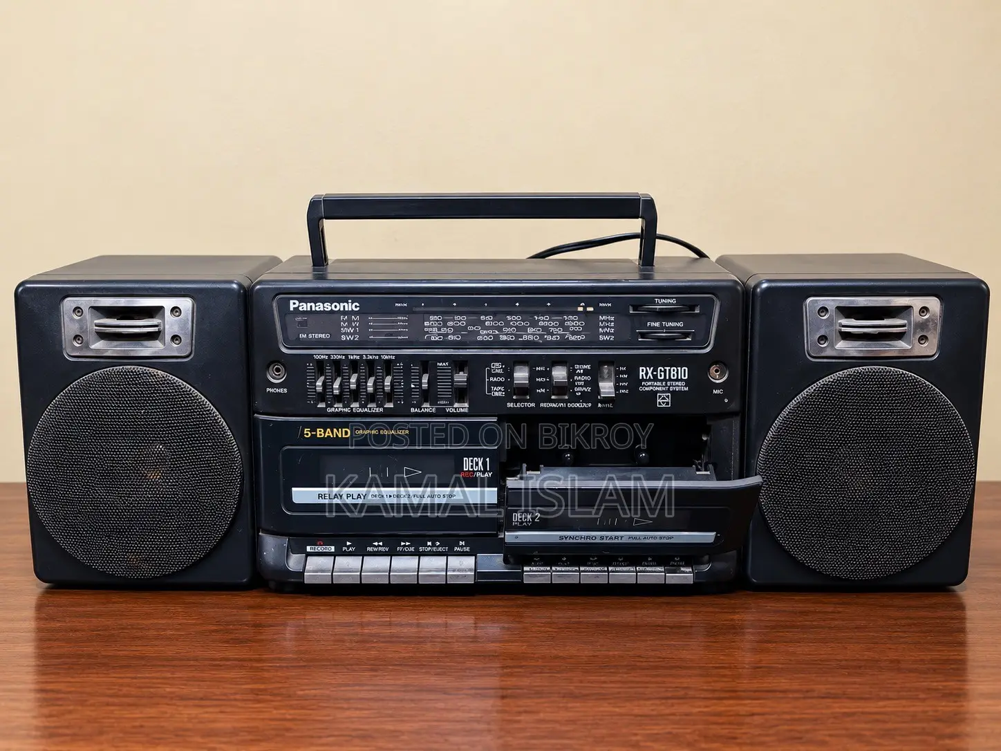 Panasonic RX-CT810 Stereo Cassette Recorder