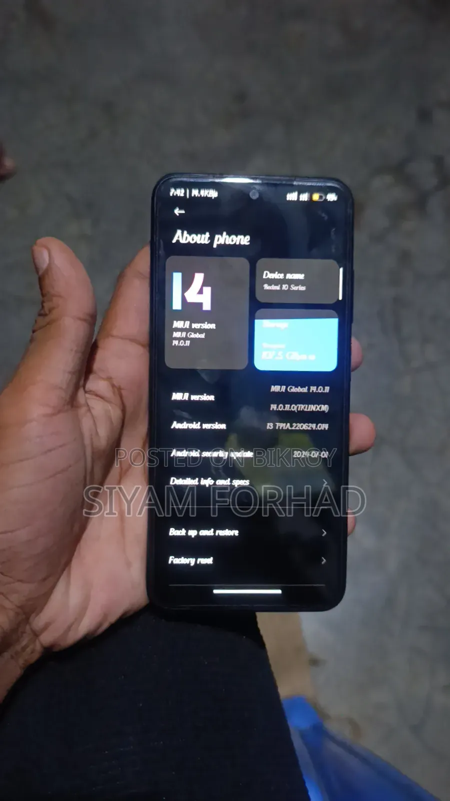 Xiaomi Redmi Note 10S 128 GB Purple