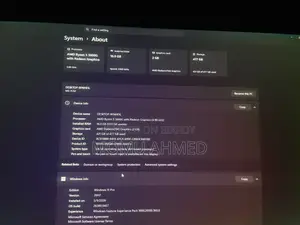 Desktop Computer MSI Model 16GB AMD Ryzen 5 SSD 512GB