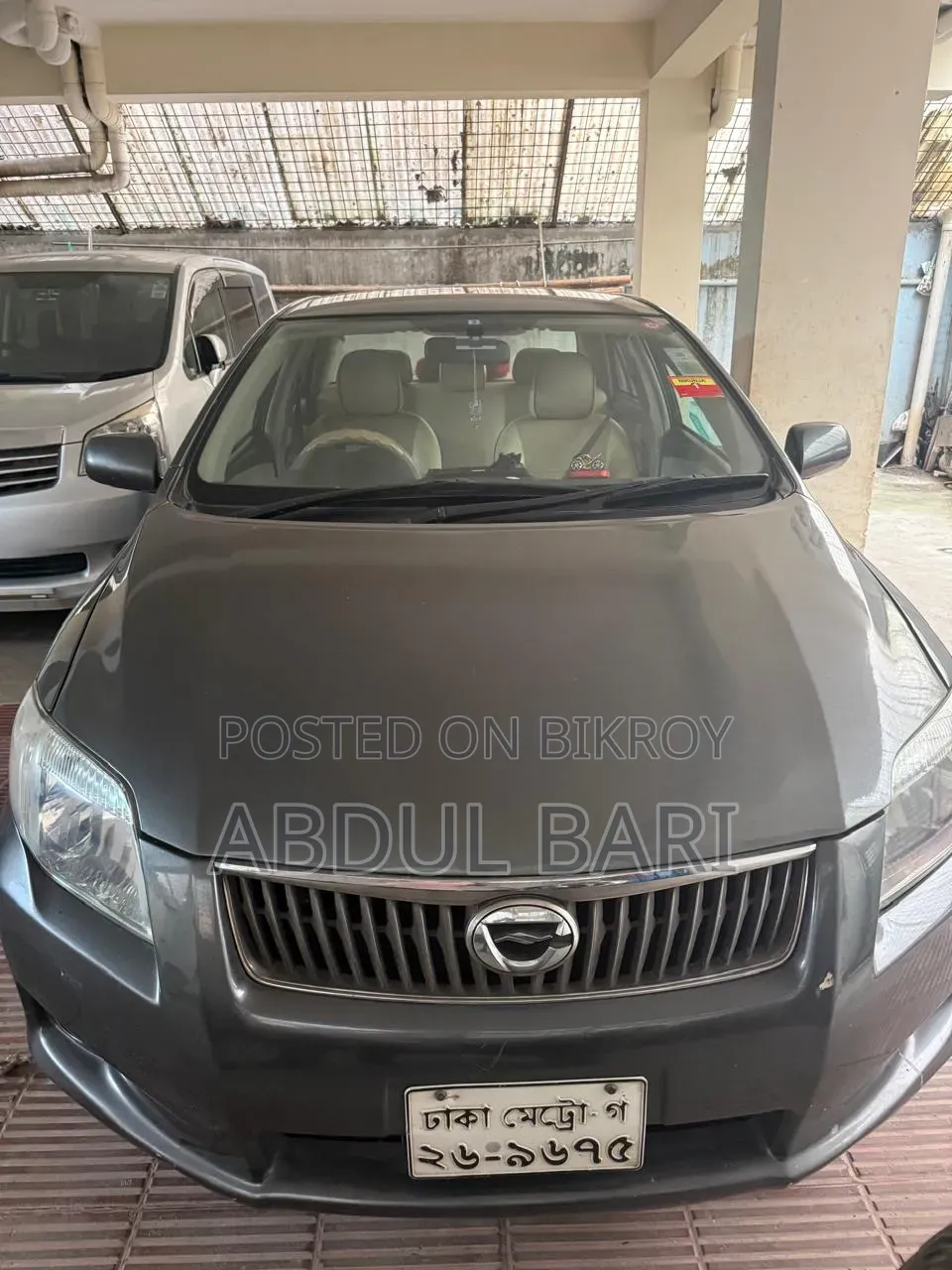 Toyota Axio 1.5 X ফোর-হুইল ড্রাইভ 2011 Gray