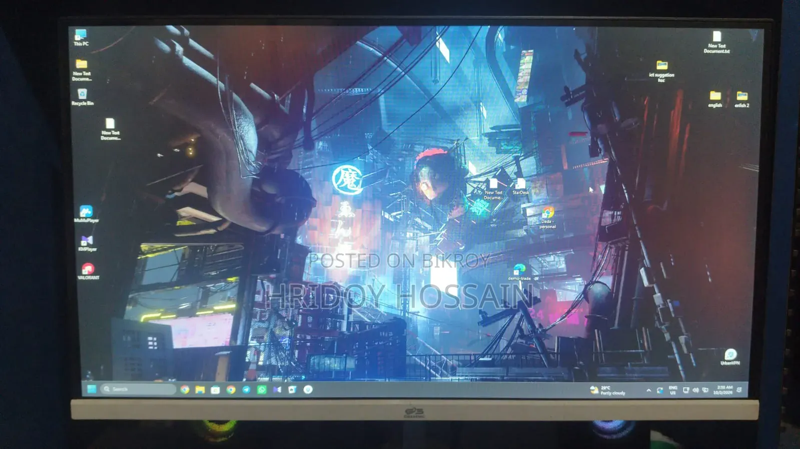 Desktop Computer MSI 12GB AMD Ryzen SSD 512GB