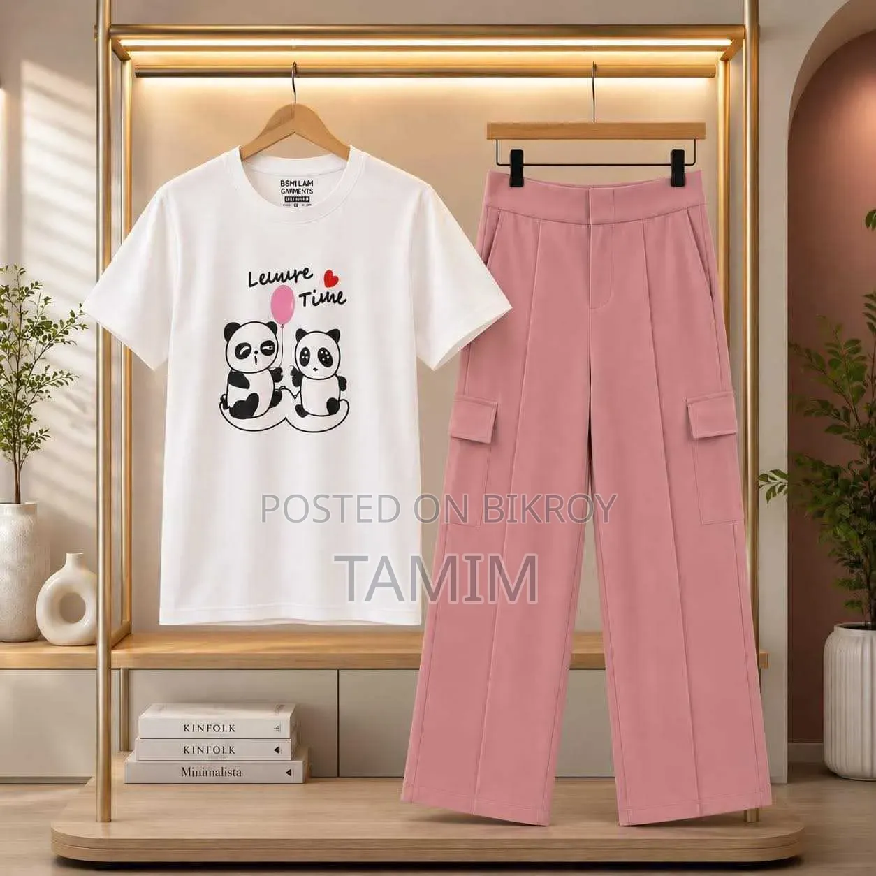 China Ladies Baggy Pants