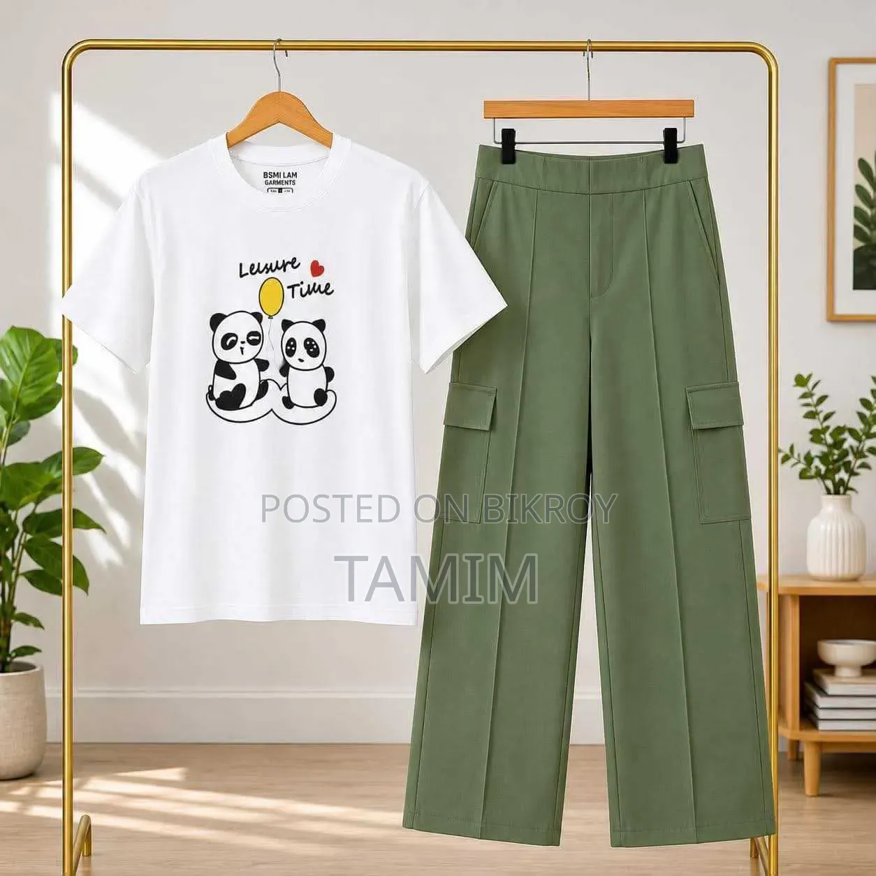 China Ladies Baggy Pants