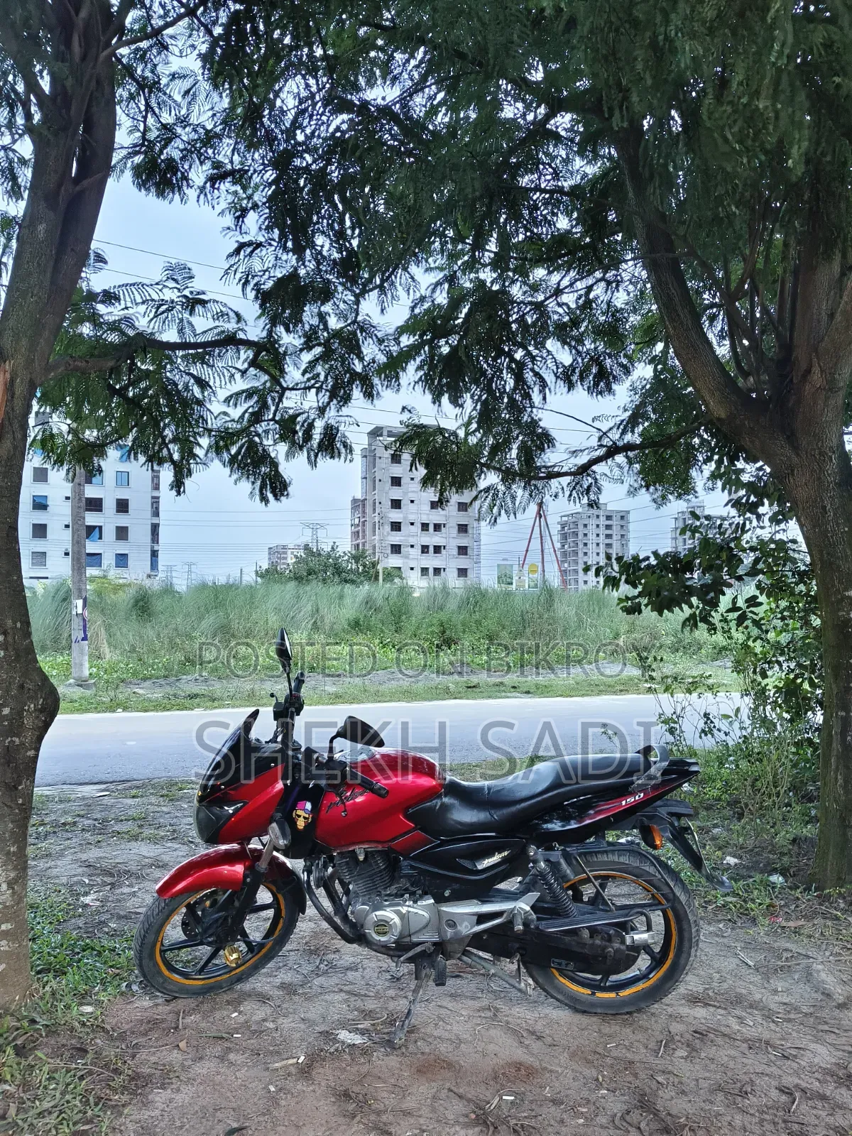 বাজাজ পালসার ১৫০ ২০১৪ লাল