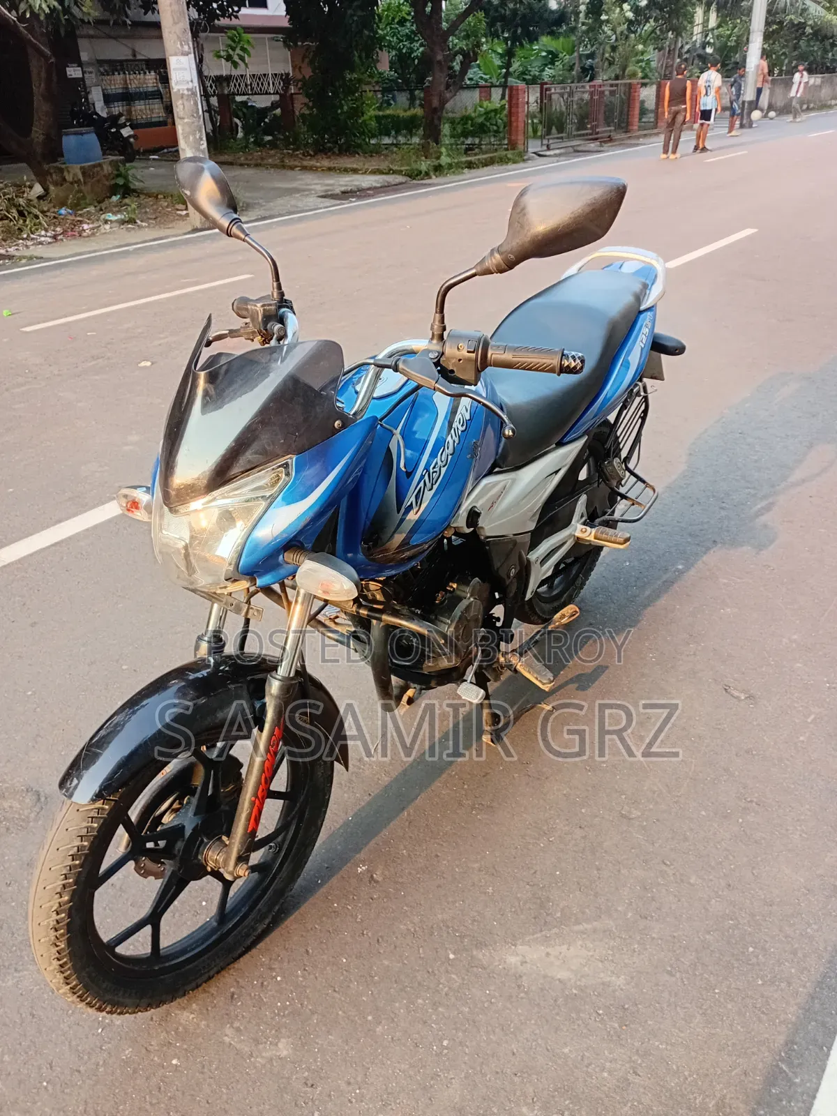 Bajaj Discover 125 2012 Blue