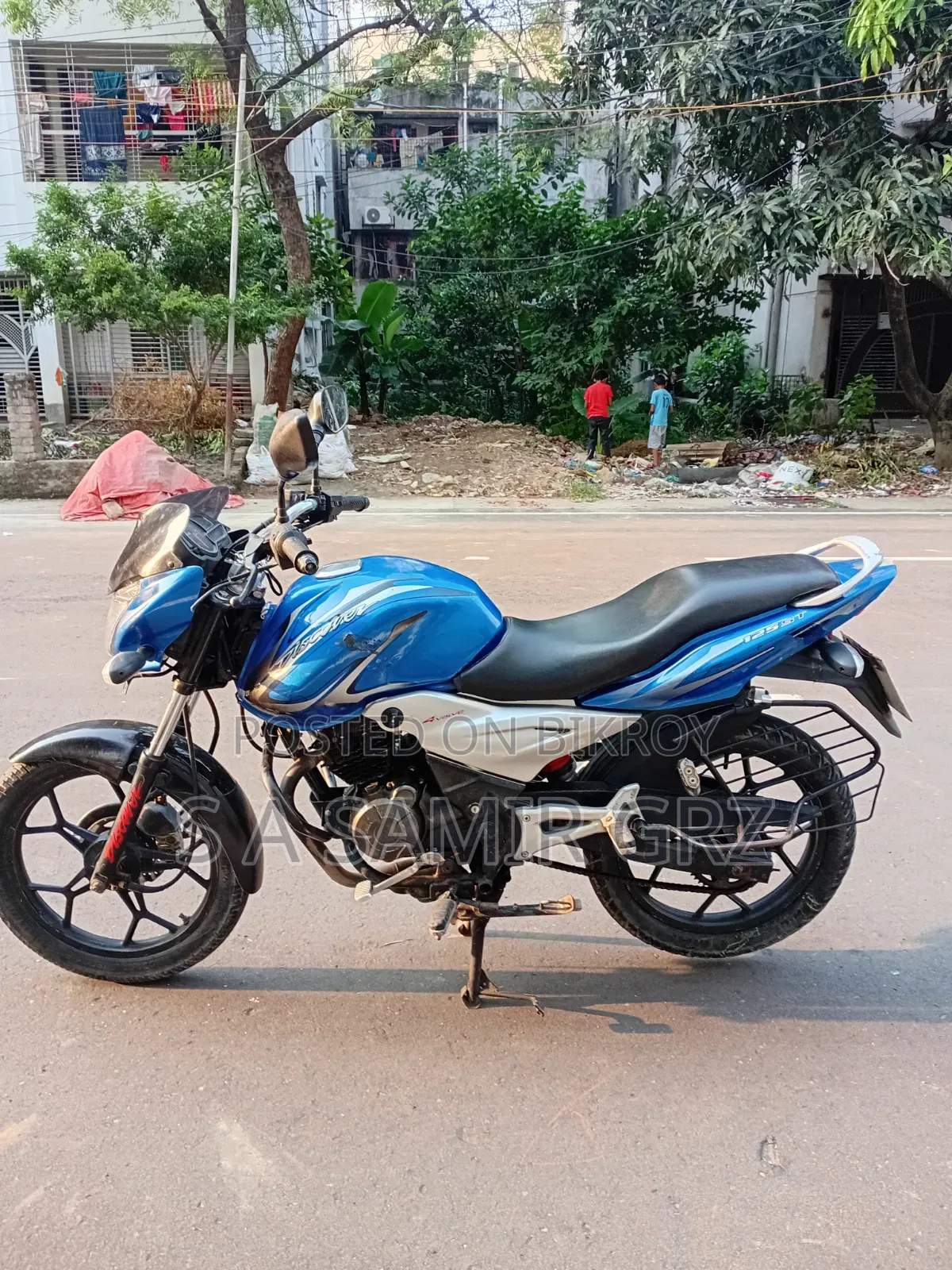 Bajaj Discover 125 2012 Blue