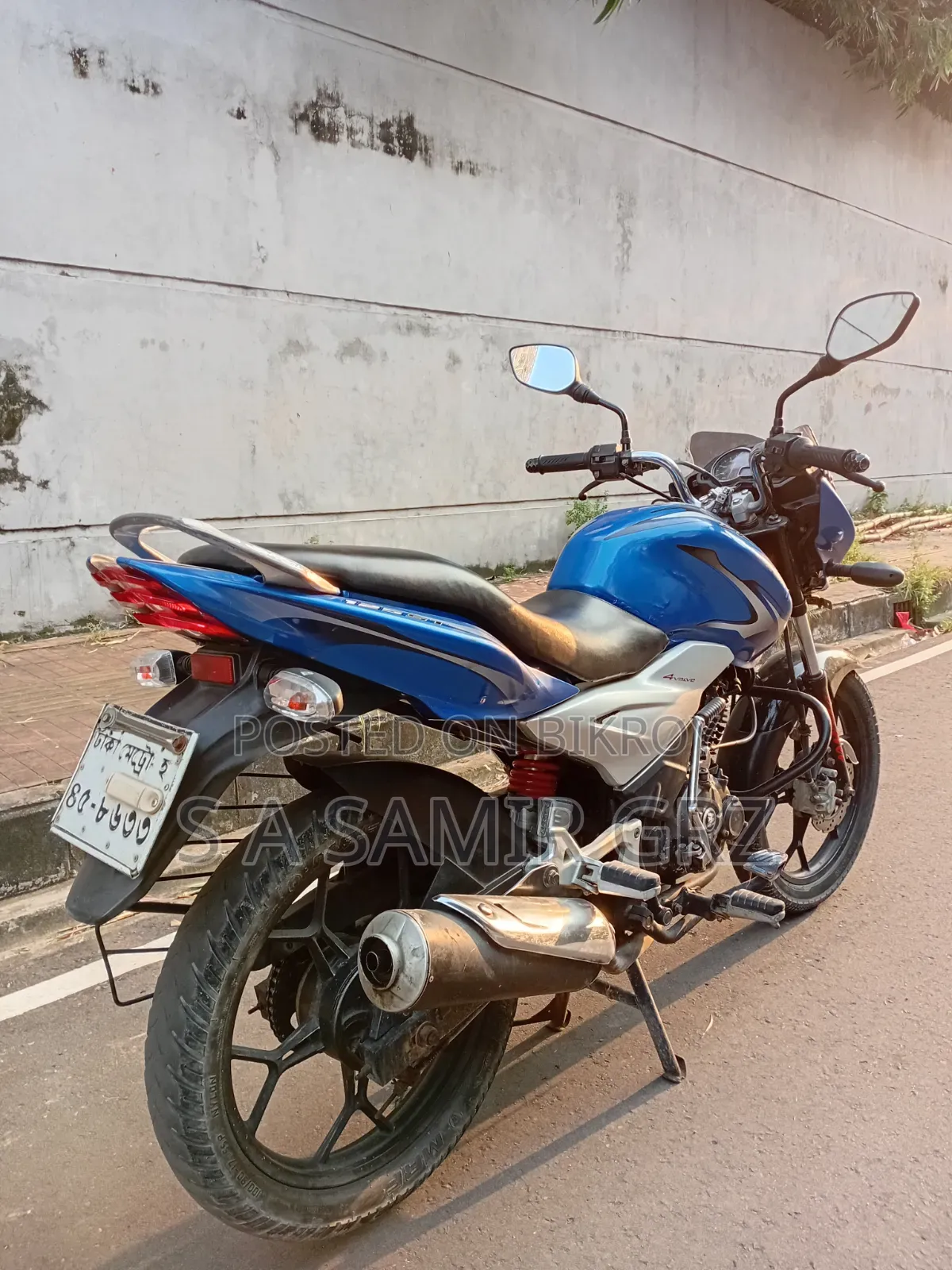 Bajaj Discover 125 2012 Blue