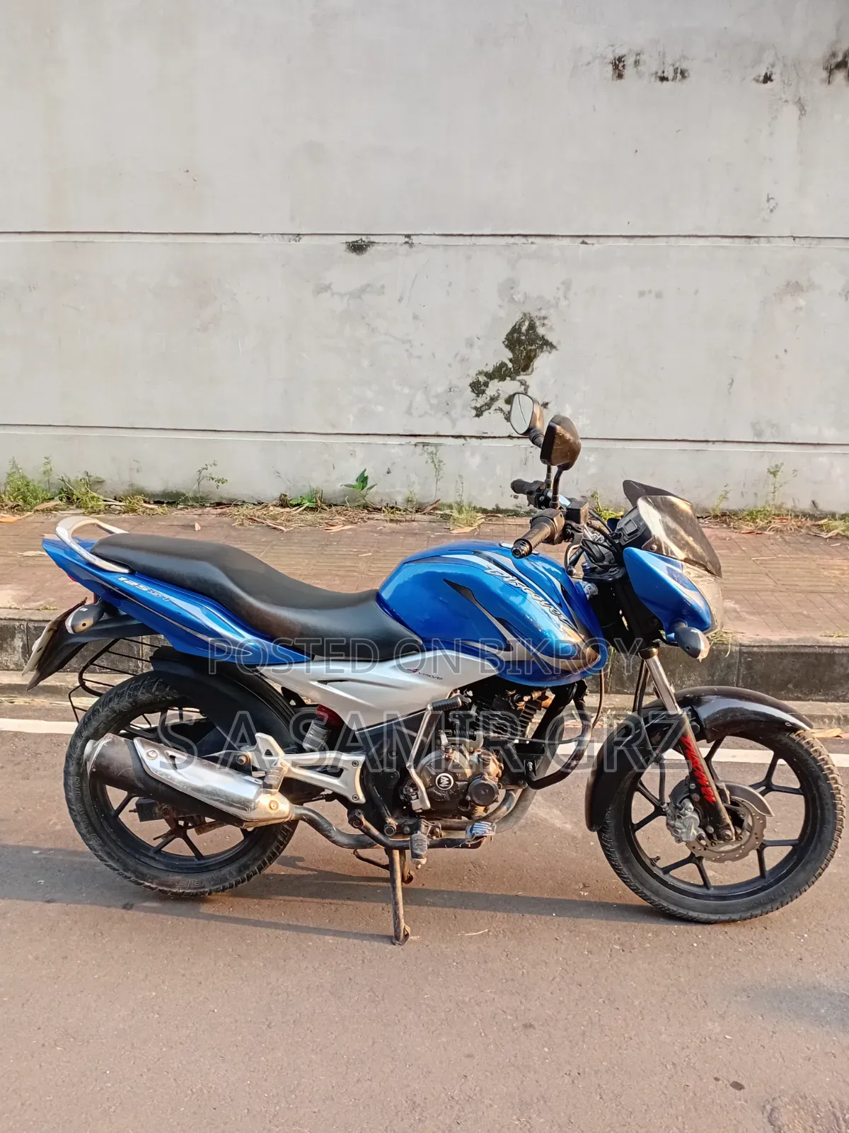 Bajaj Discover 125 2012 Blue